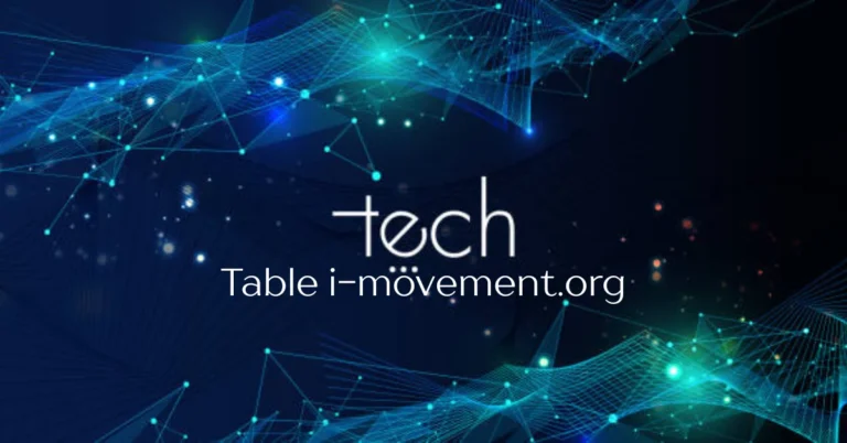 Techtable i-movement.org: Where Creativity Meets Technology