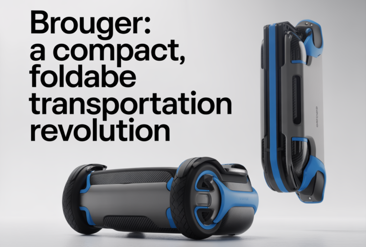 Brouger: A Compact, Foldable Transportation Revolution
