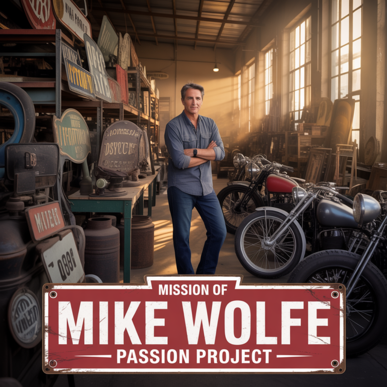 Inside Mike Wolfe’s Passion Project: How the American Pickers Star Builds His Legacy