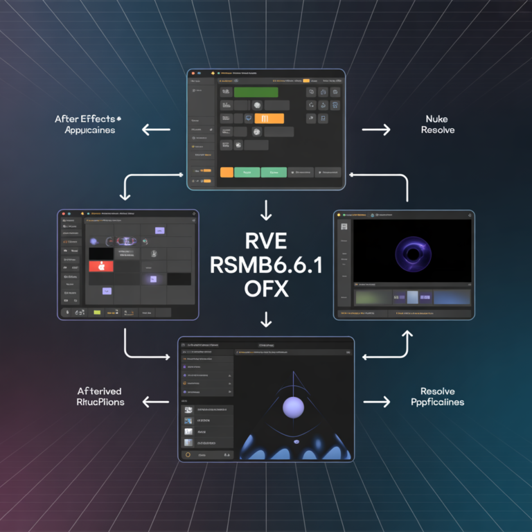 Integrating RVE RSMB6.6.1 OFX into Professional VFX Workflows