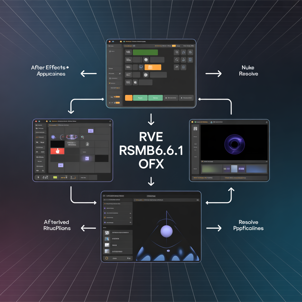 Integrating RVE RSMB6.6.1 OFX into Professional VFX Workflows