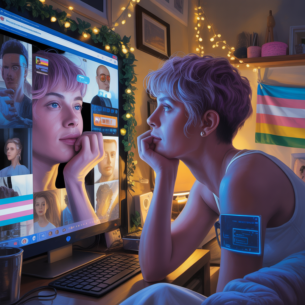 Sabrinatrans23: A Reflection on Online Self-Expression