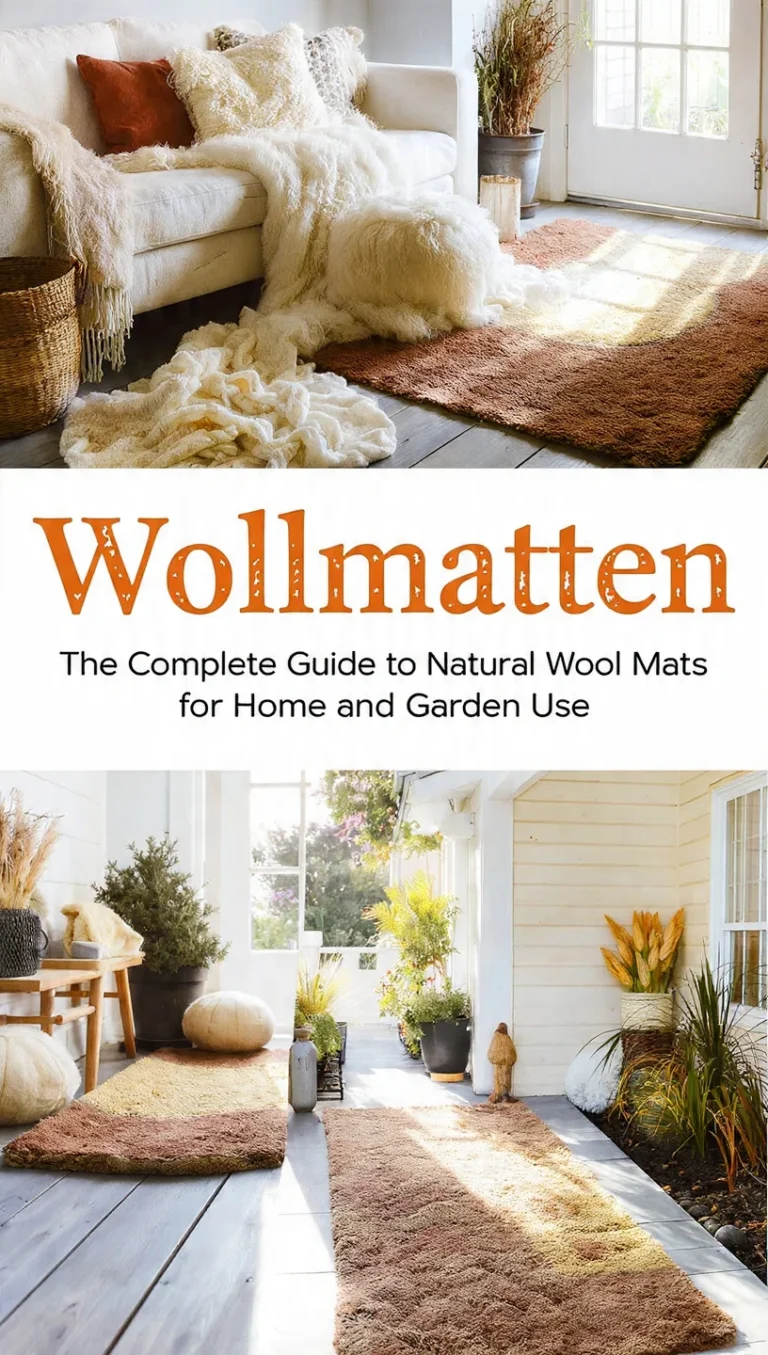 Wollmatten: The Complete Guide to Natural Wool Mats for Home and Garden Use